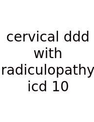 Cervical Ddd With Radiculopathy Icd 10