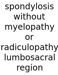 Spondylosis Without Myelopathy Or Radiculopathy Lumbosacral Region